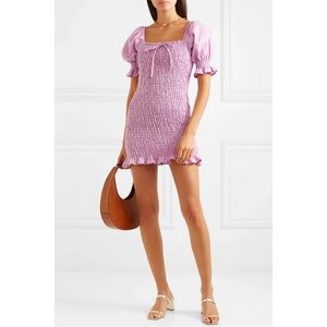 NWT Faithfull the Brand Annibelis Dress in Iris